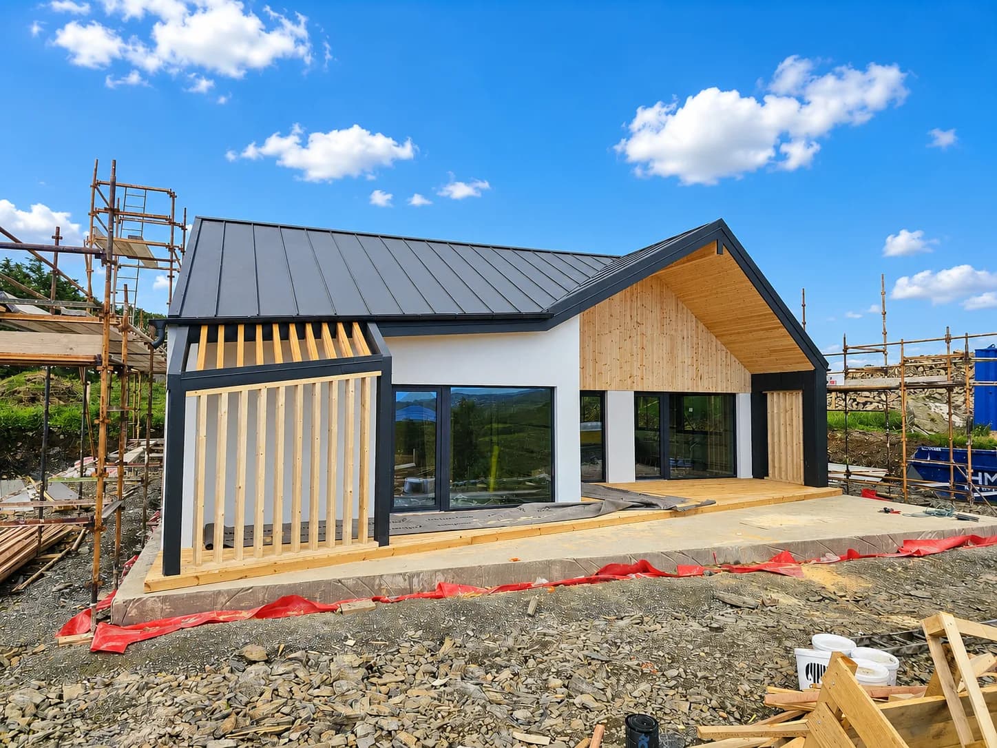 Modulo 107 A — modular house delivered in Ireland, Europe: second view