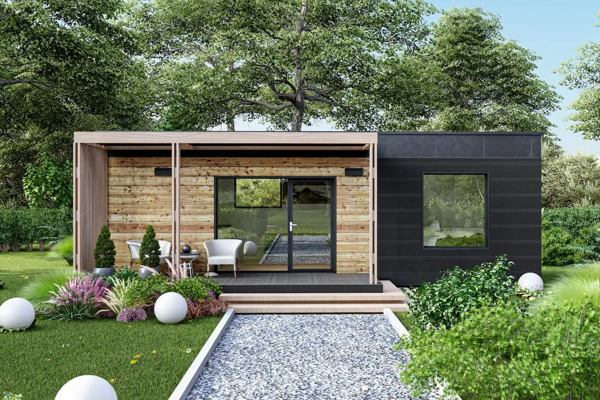 Modulo Victory — prefabricated cabin ready to move in, 29.5 m²