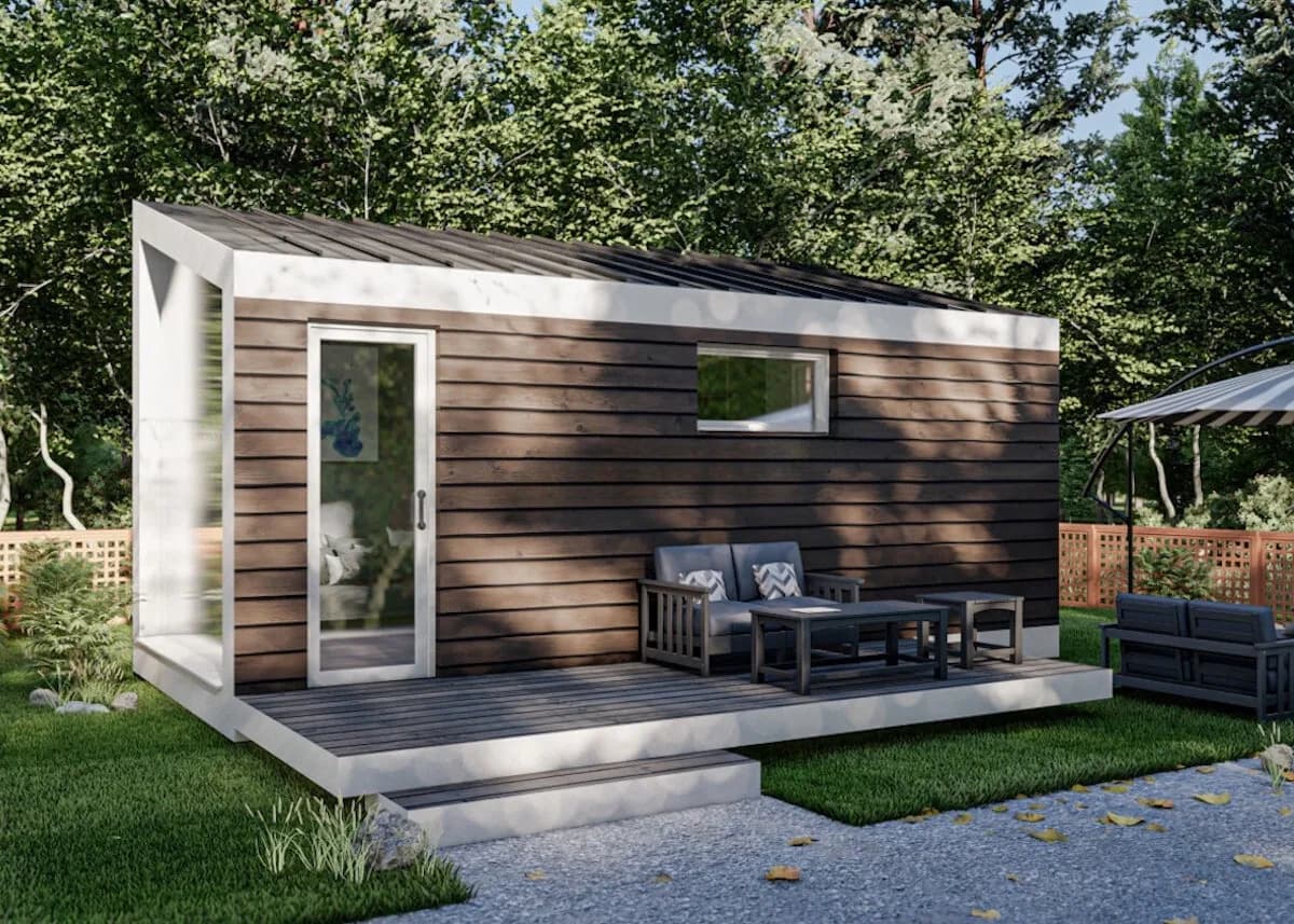 Modulo Vitrage — prefab cabin for sale in Europe, 20 m²